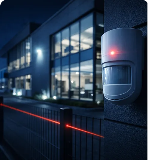 Охоронна сигналізація та контроль периметра